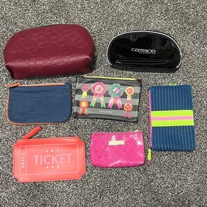 Cosmetic Pouches & bags- Ipsy, Sephora, Catrice, etc